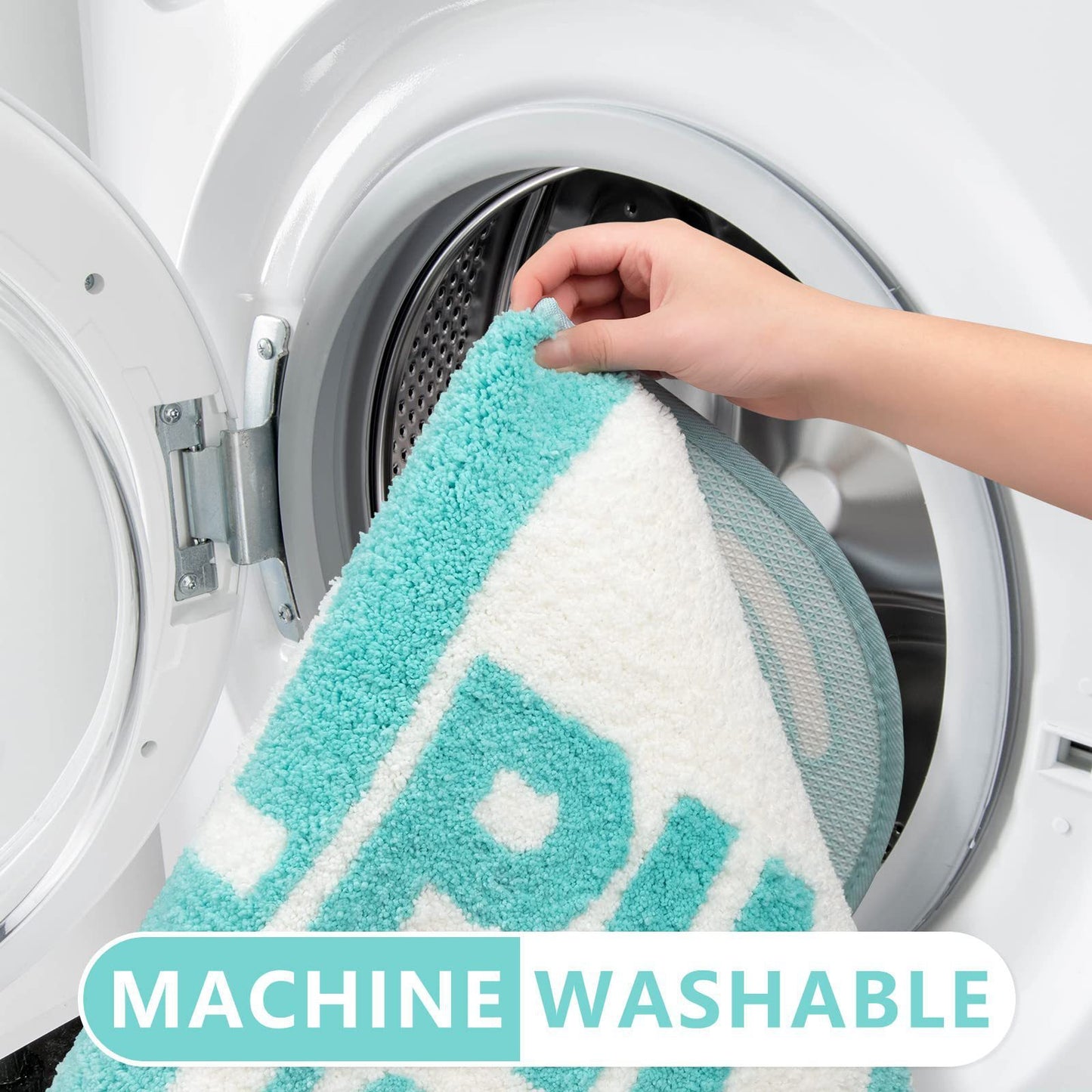 Pill Flocking Furniture Bathroom Non-slip Floor Mat