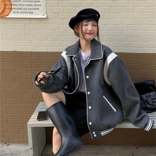 Design Sense Loose Couple Baseball Uniform