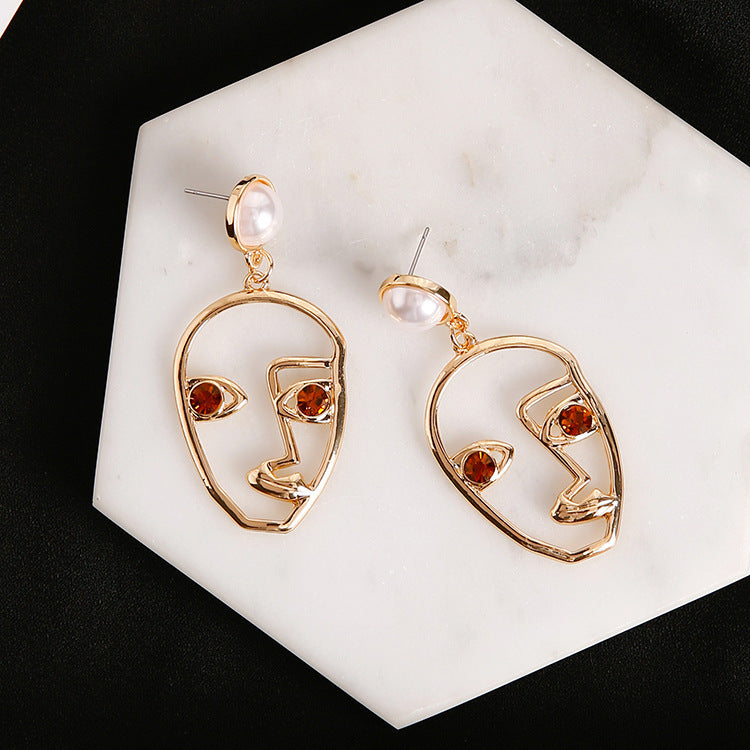 Handmade artistic design exaggerated hollow