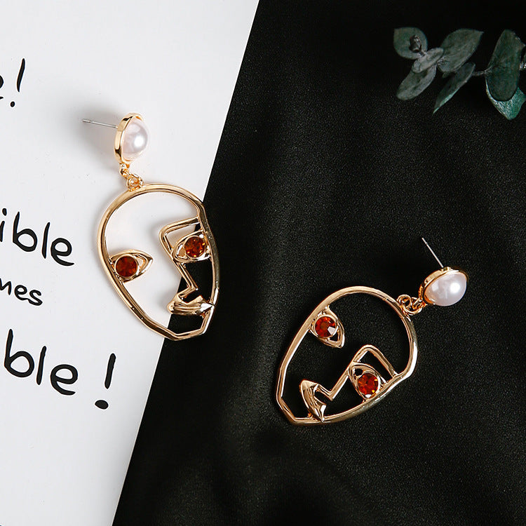 Handmade artistic design exaggerated hollow