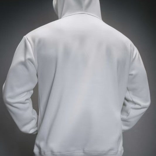 Heavy Polar Fleece Casual Exercise Training Running Hooded Sweater
