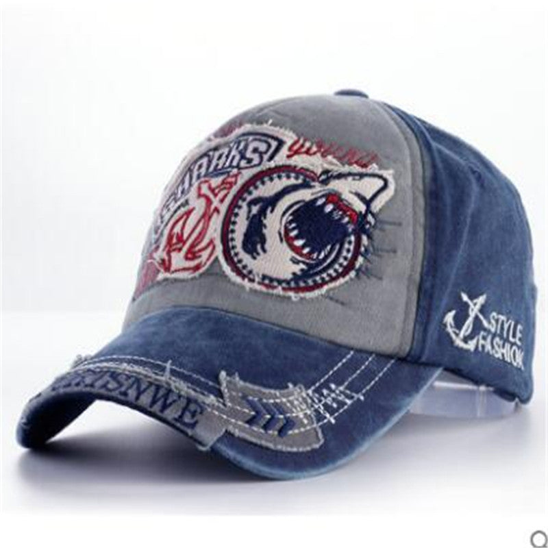 Casual all-match fashionable denim cap