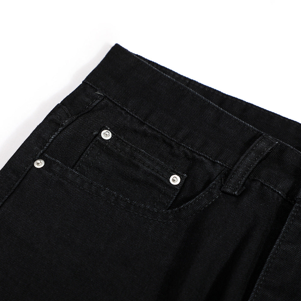 Men's Fashion Denim Horn Mop Pants