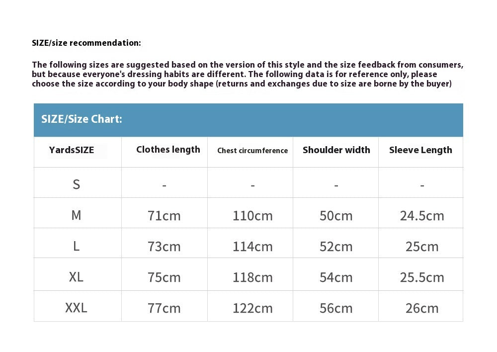 Letter Print In Picture Short Sleeve Men