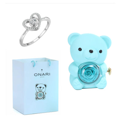 Eternal Rose Teddy Bear