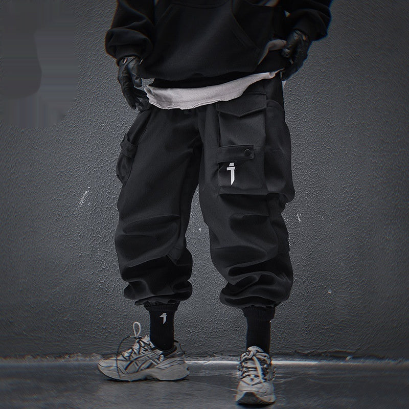 Heavy Industry Loose Casual With Big Pockets Trousers