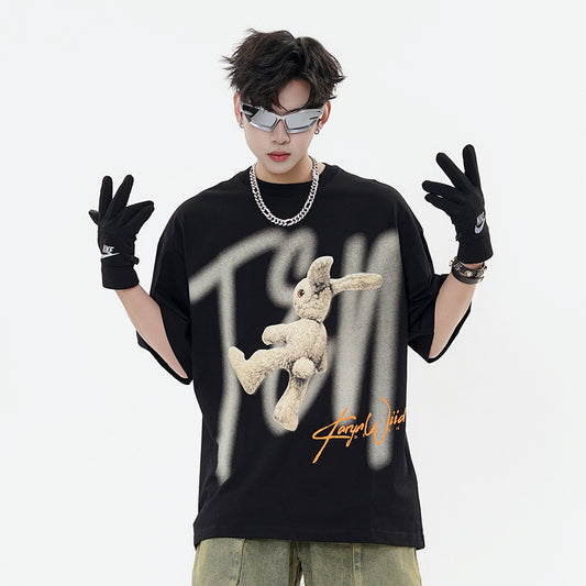Rabbit Printed Cotton