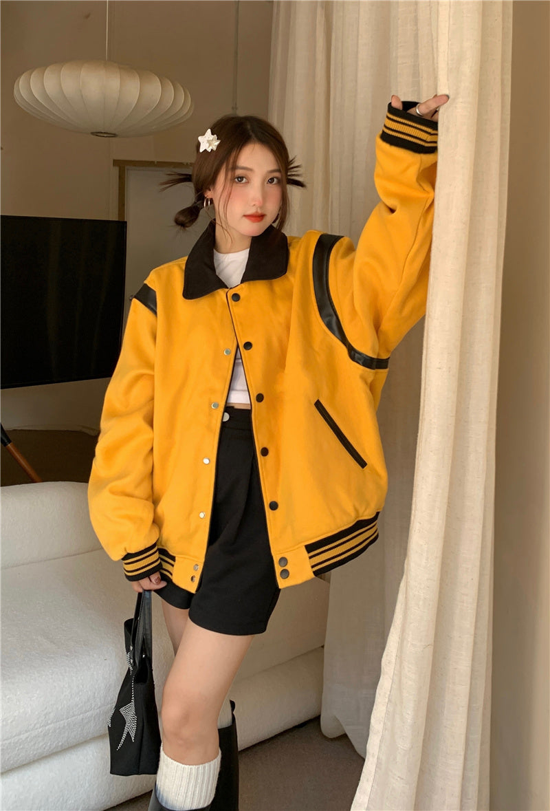 Design Sense Loose Couple Baseball Uniform