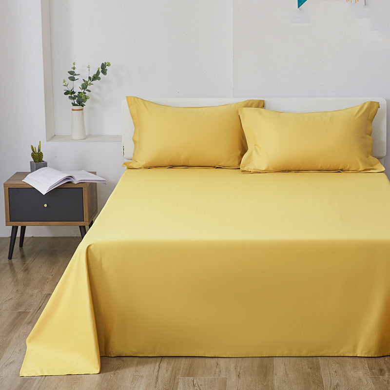 Bed Simple Color White Japanese