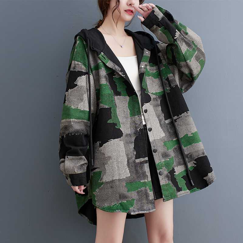 Plus Size Loose Fashion Slimming Coat Women