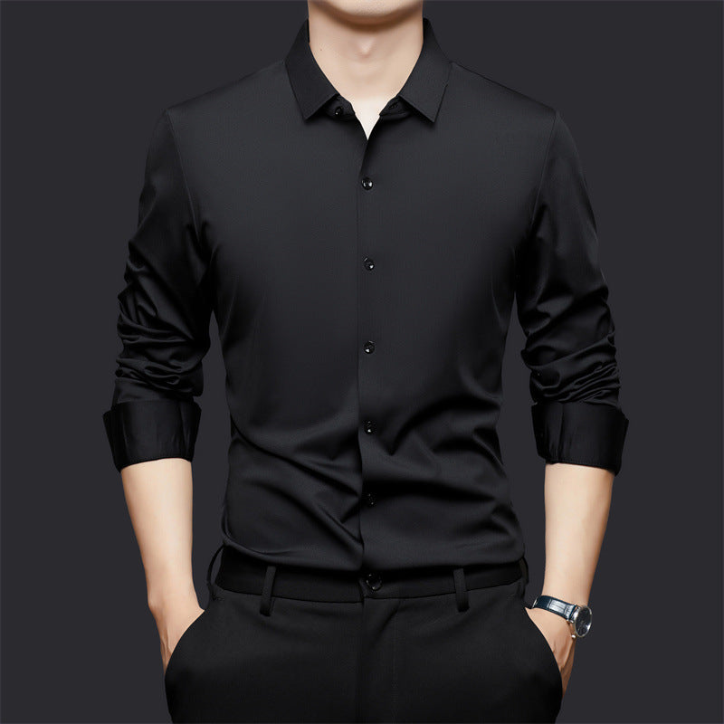 Seamless High Elastic Long Sleeve Anti-wrinkle Shirt