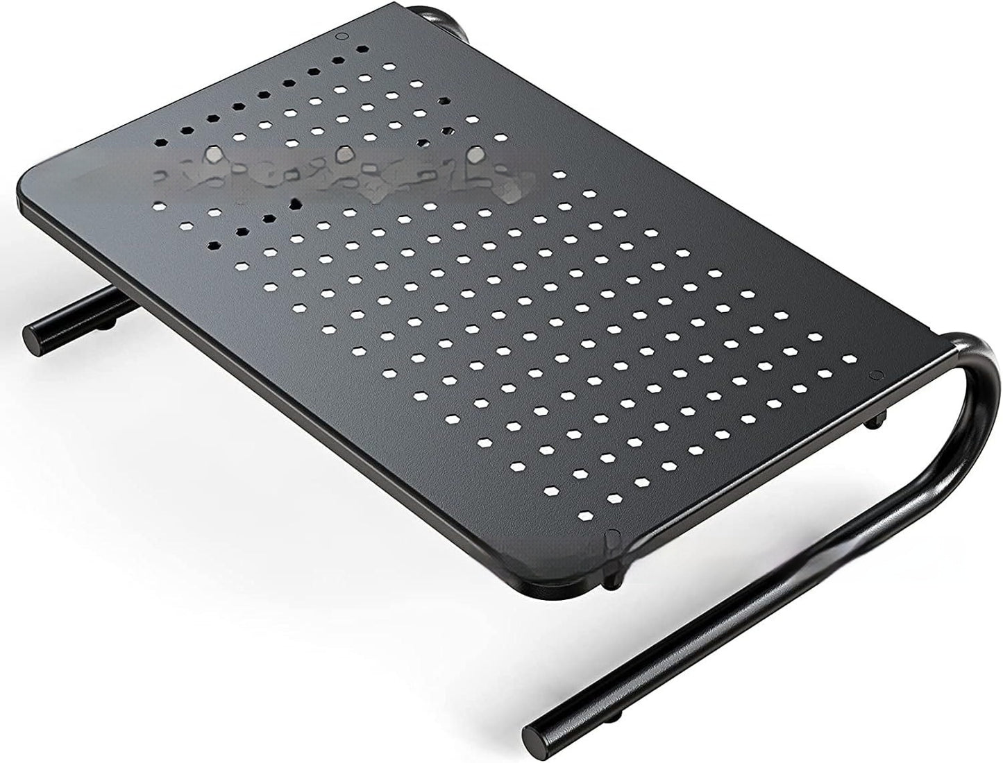 Elevated Laptop Desktop Base Storage Rack