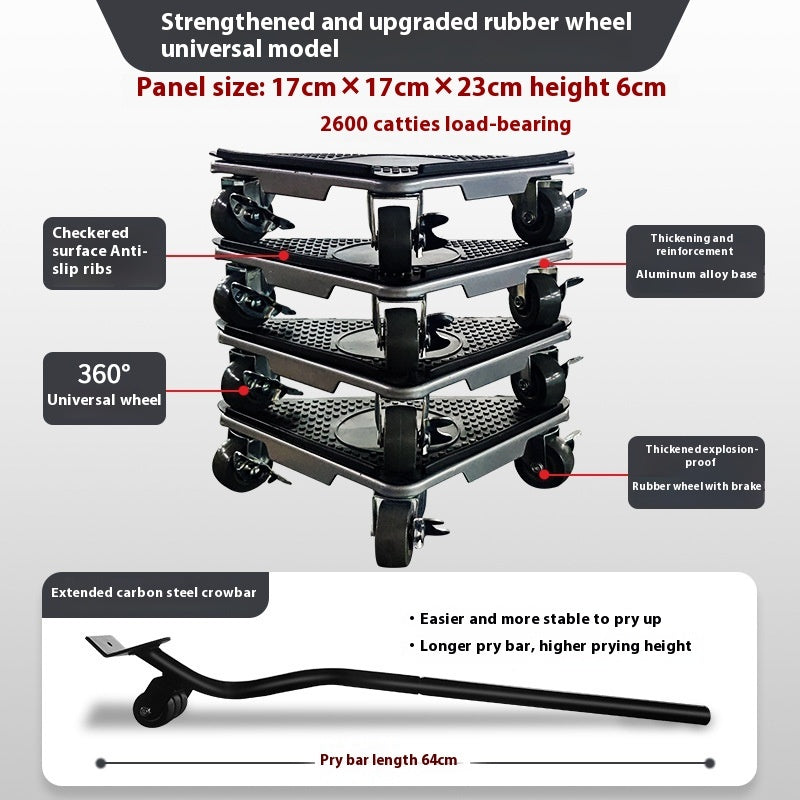 Heavy Objects Moving Artifact, Universal Wheels Moving Furniture Mover