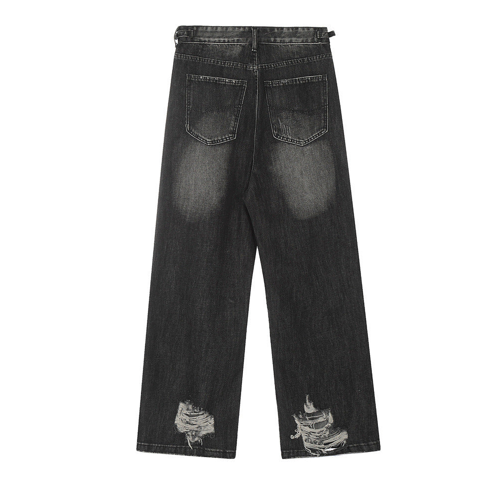 Heavy Industry Ripped Distressed Beggar Jeans