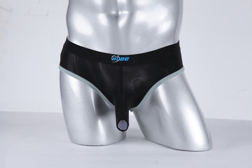 Men's Thin Ice Silk Elephant Nose Underwear