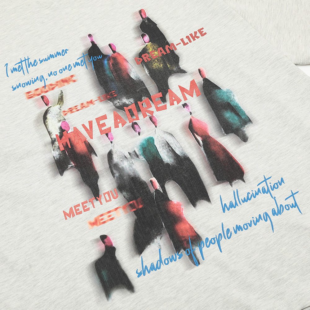 Creative Fashion Printed Short Sleeve Men