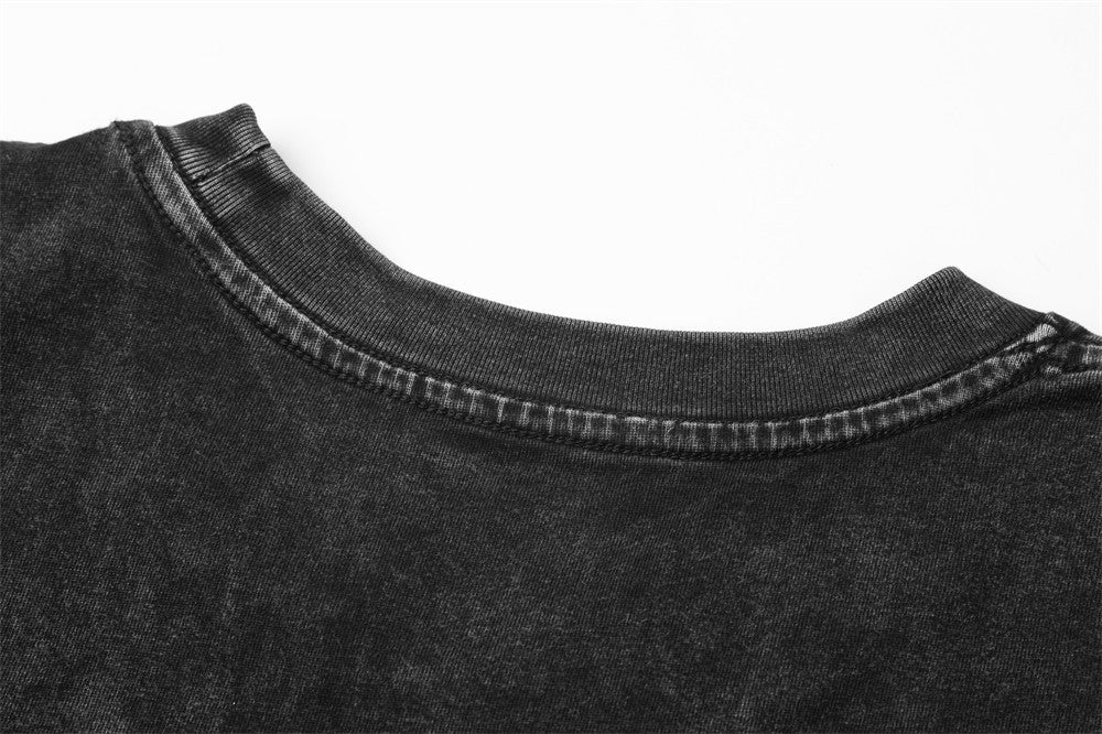 Printed Casual Distressed Vest For Men