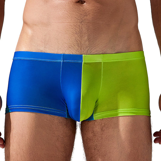 Men's Briefs Ice Silk Ultra-thin Printed