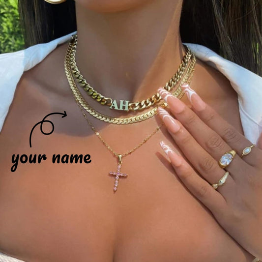 Creative Custom Letter Name Necklace