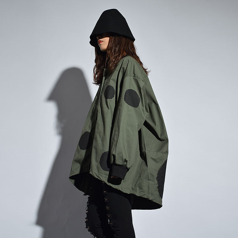 Fashion Women's Full Sleeve Loose Jacket