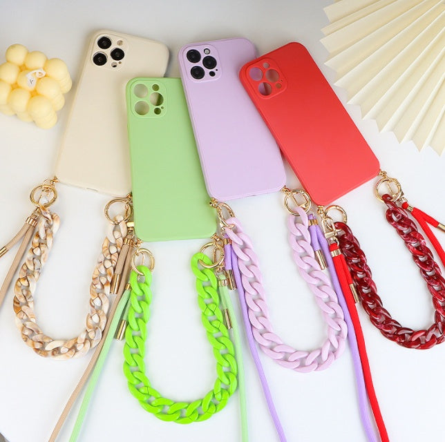Solid Color Lens All-inclusive Mobile Phone Soft Shell