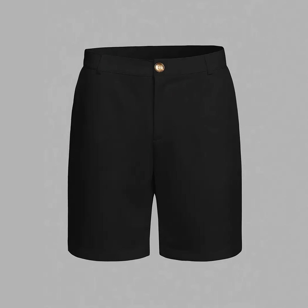 Men's Casual Sports Solid Color American Retro Shorts