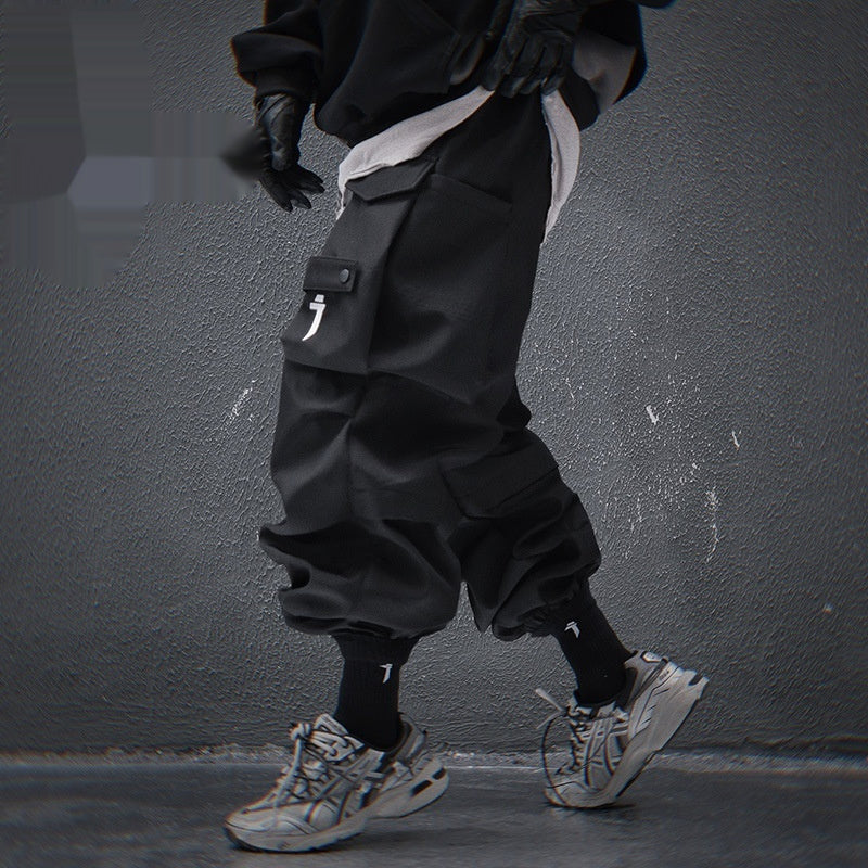 Heavy Industry Loose Casual With Big Pockets Trousers