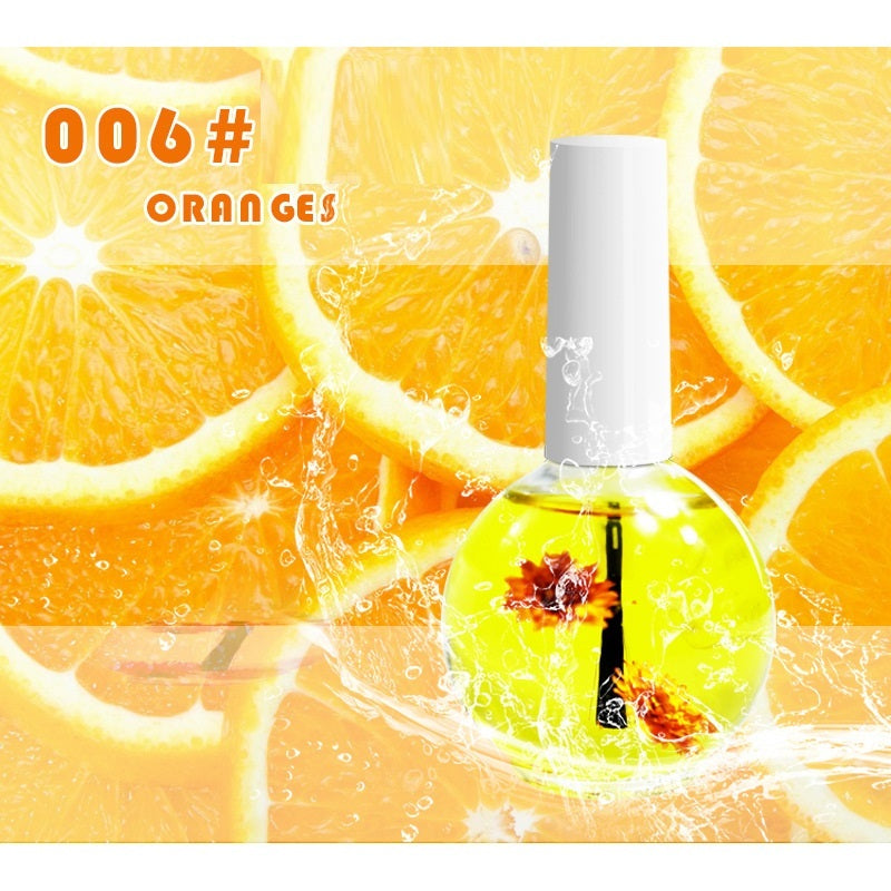 Nail Beauty Dried Flowers Nutrition Nail Treatment Oil